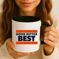 Good Better Best Slogan Bears Football Coffee Mug thumb 3