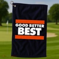 Good Better Best Slogan Bears Football Golf Towel thumb 1