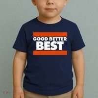 Good Better Best Slogan Bears Football Toddler T-Shirt thumb 2