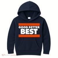 Good Better Best Slogan Bears Football Kids Hoodie thumb 0
