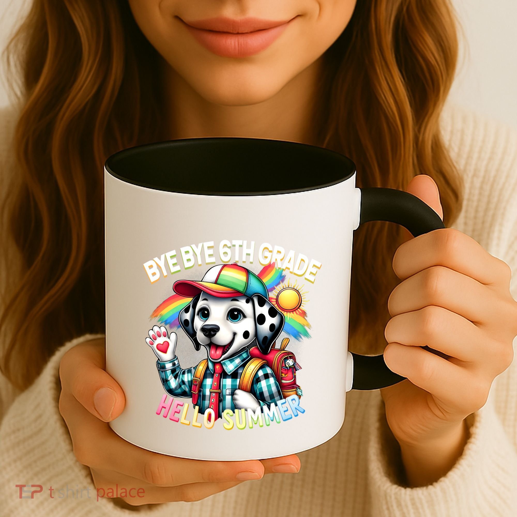 Graduation Bye Bye 6th Grade Hello 7th Grade Hello Summer Gift Coffee Mug