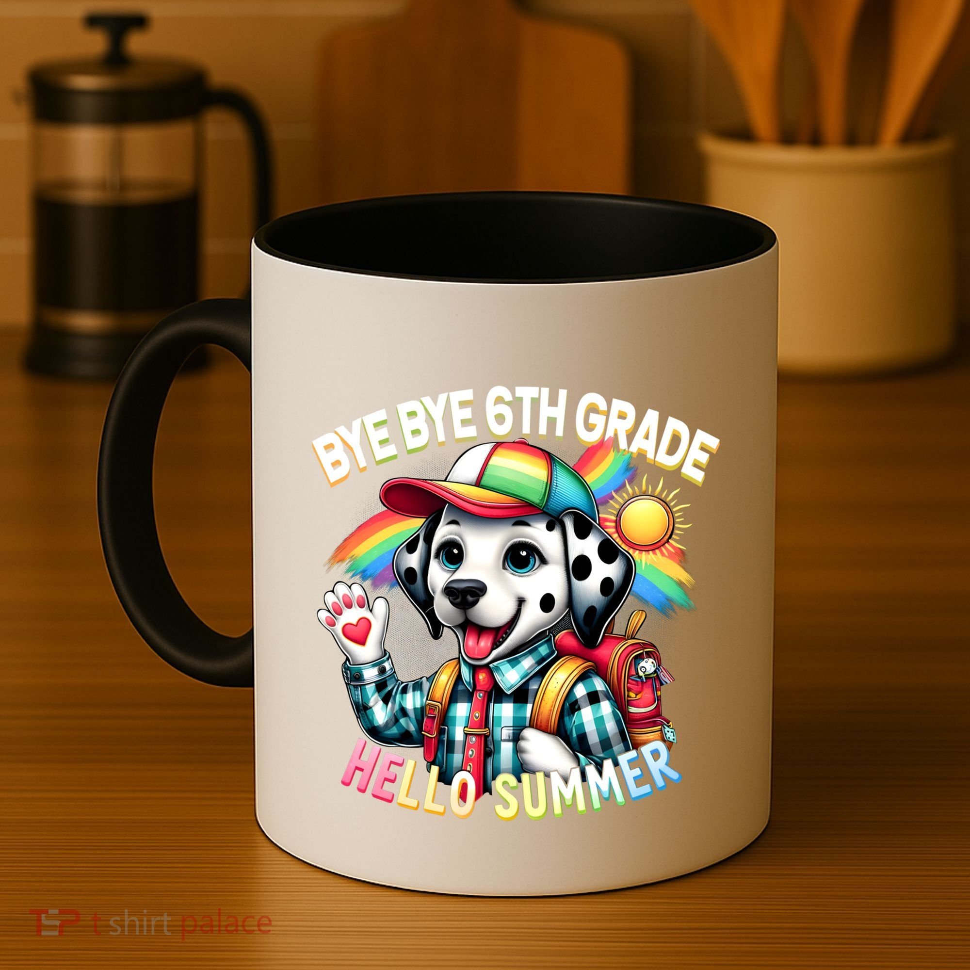Graduation Bye Bye 6th Grade Hello 7th Grade Hello Summer Gift Coffee Mug