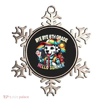 Graduation Bye Bye 6th Grade Hello 7th Grade Hello Summer Gift Ornament