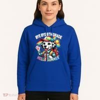 Graduation Bye Bye 6th Grade Hello 7th Grade Hello Summer Gift Hoodie thumb 5