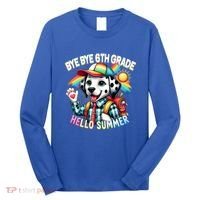 Graduation Bye Bye 6th Grade Hello 7th Grade Hello Summer Gift Long Sleeve Shirt thumb 0