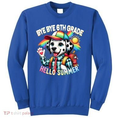 Graduation Bye Bye 6th Grade Hello 7th Grade Hello Summer Gift Sweatshirt