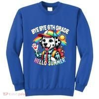 Graduation Bye Bye 6th Grade Hello 7th Grade Hello Summer Gift Sweatshirt thumb 0