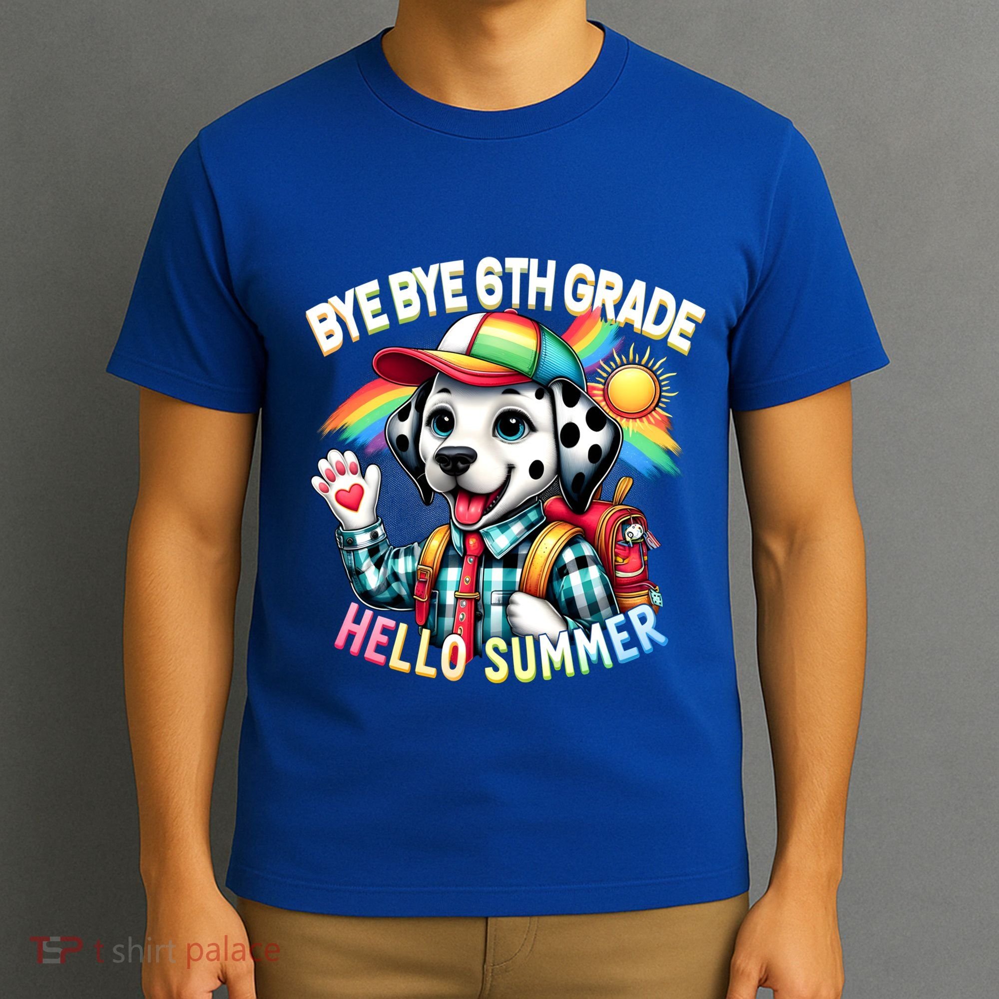 Graduation Bye Bye 6th Grade Hello 7th Grade Hello Summer Gift T-Shirt