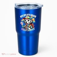 Graduation Bye Bye 6th Grade Hello 7th Grade Hello Summer Gift Tumbler thumb 0