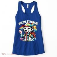 Graduation Bye Bye 6th Grade Hello 7th Grade Hello Summer Gift Women's Tank Top thumb 0