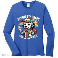 Graduation Bye Bye 6th Grade Hello 7th Grade Hello Summer Gift Women's Long Sleeve Shirt thumb 0