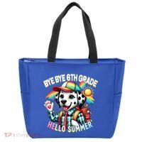 Graduation Bye Bye 6th Grade Hello 7th Grade Hello Summer Gift Tote Bag thumb 0