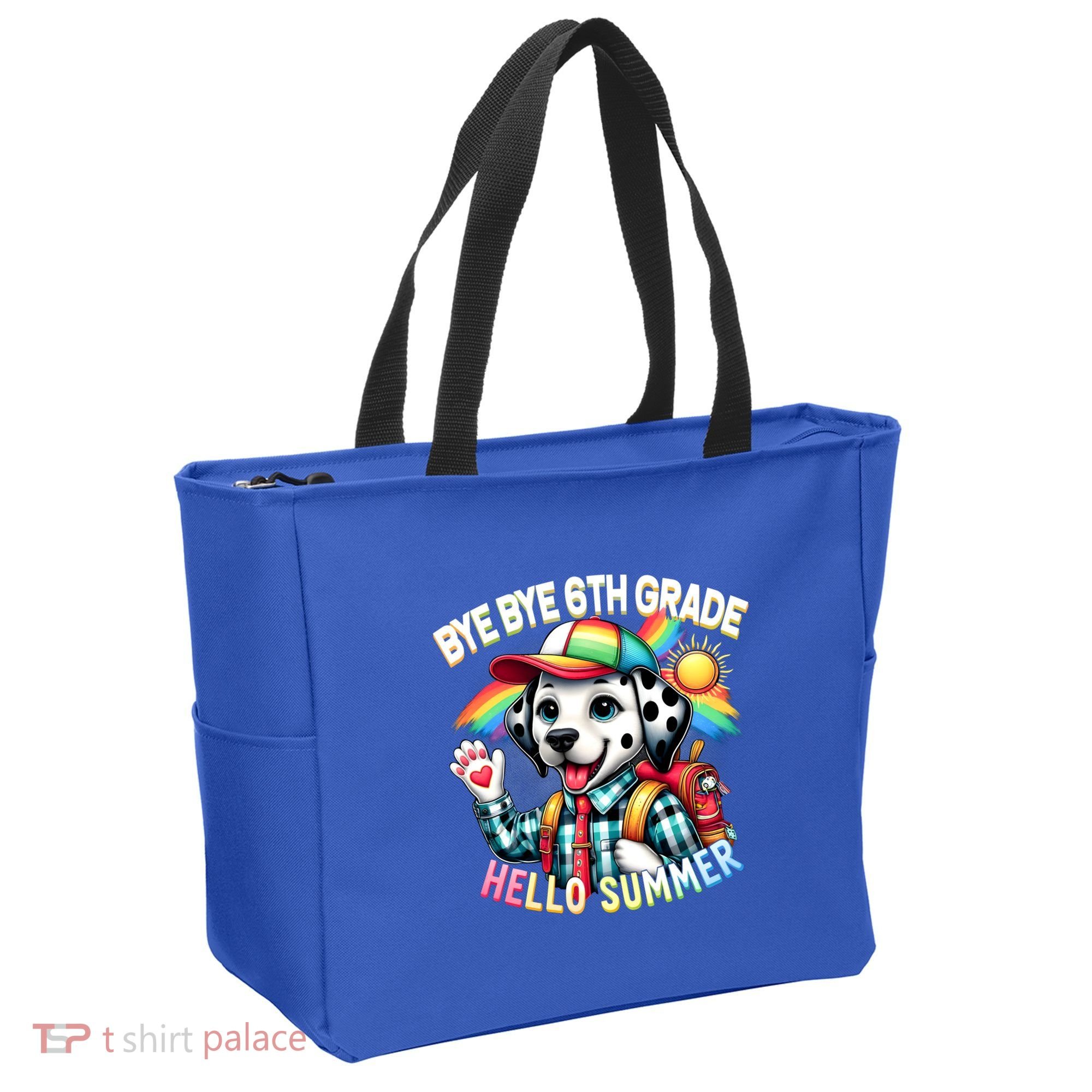 Graduation Bye Bye 6th Grade Hello 7th Grade Hello Summer Gift Tote Bag