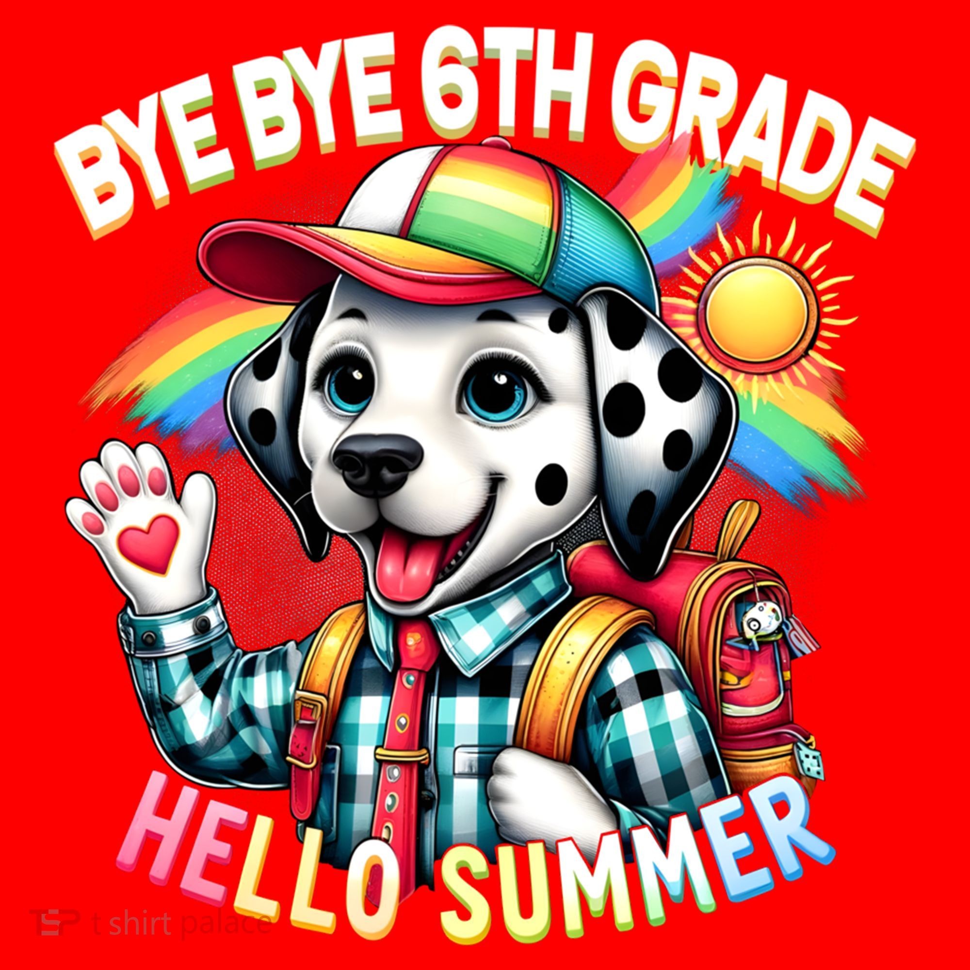 Graduation Bye Bye 6th Grade Hello 7th Grade Hello Summer Gift Santa Hat