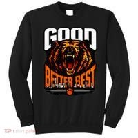 Good Better Best Football Fan Bear Sweatshirt thumb 0