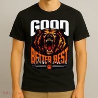 Good Better Best Football Fan Bear T-Shirt thumb 3