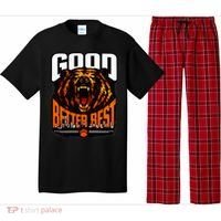 Good Better Best Football Fan Bear Pajama Set thumb 0