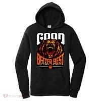 Good Better Best Football Fan Bear Women's Hoodie thumb 0