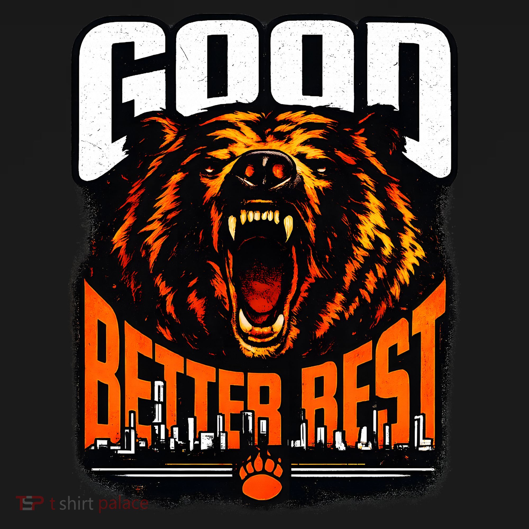 Good Better Best Football Fan Bear Women's Hoodie