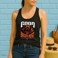 Good Better Best Football Fan Bear Women's Tank Top thumb 2
