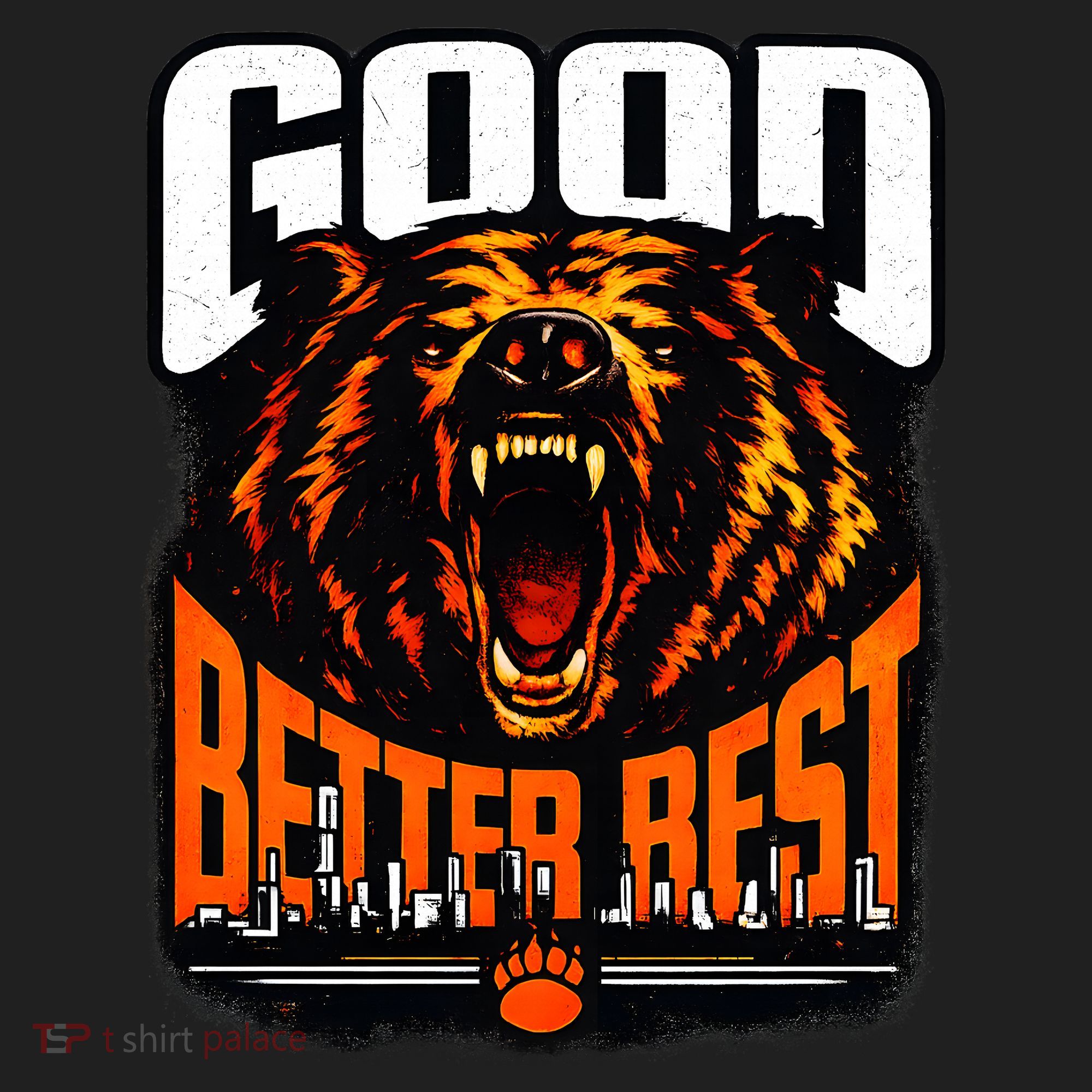 Good Better Best Football Fan Bear Hat