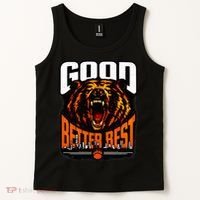Good Better Best Football Fan Bear Tank Top thumb 2