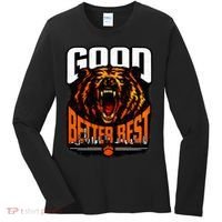 Good Better Best Football Fan Bear Women's Long Sleeve Shirt thumb 0