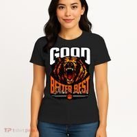 Good Better Best Football Fan Bear Women's T-Shirt thumb 4