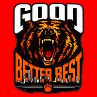 Good Better Best Football Fan Bear Santa Hat thumb 1