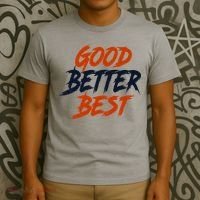 Good Better Best Bears Sports Football T-Shirt thumb 3
