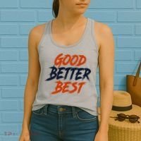 Good Better Best Bears Sports Football Women's Tank Top thumb 2