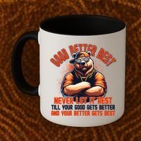Good Better Best Bears Football Never Let It Rest Coffee Mug thumb 2