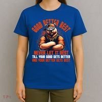 Good Better Best Bears Football Never Let It Rest T-Shirt thumb 4
