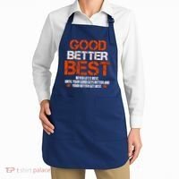 Good Better Best Never Let It Rest Slogan Bears Football Apron thumb 2