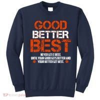 Good Better Best Never Let It Rest Slogan Bears Football Sweatshirt thumb 0