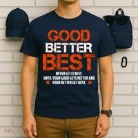 Good Better Best Never Let It Rest Slogan Bears Football T-Shirt thumb 6