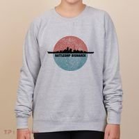 German Battleship Bismarck Ww2 Ship Women's Sweatshirt thumb 0