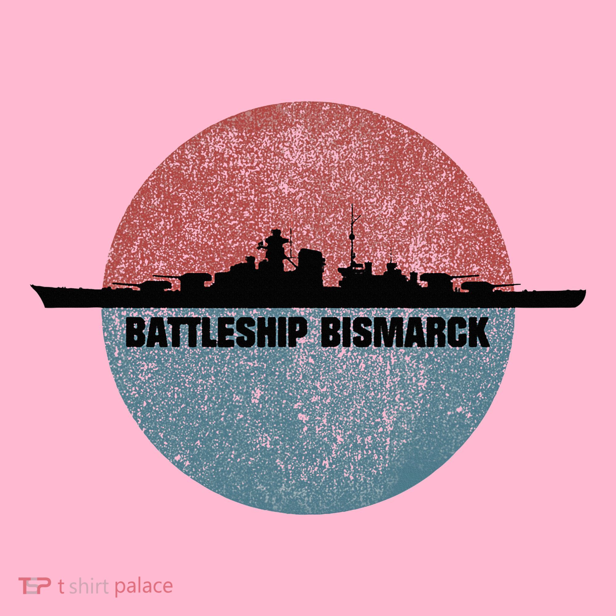 German Battleship Bismarck Ww2 Ship Coaster