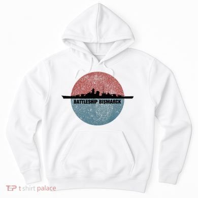 German Battleship Bismarck Ww2 Ship Hoodie