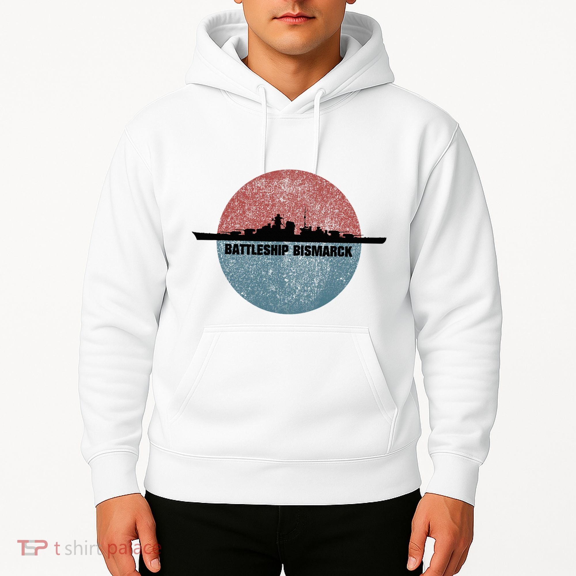 German Battleship Bismarck Ww2 Ship Hoodie