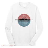 German Battleship Bismarck Ww2 Ship Long Sleeve Shirt thumb 0