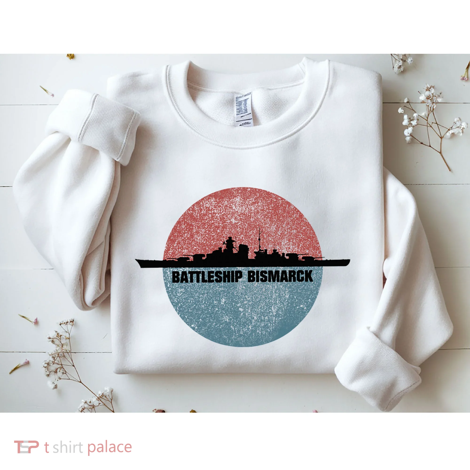 German Battleship Bismarck Ww2 Ship Sweatshirt