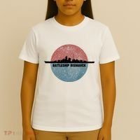 German Battleship Bismarck Ww2 Ship T-Shirt thumb 4