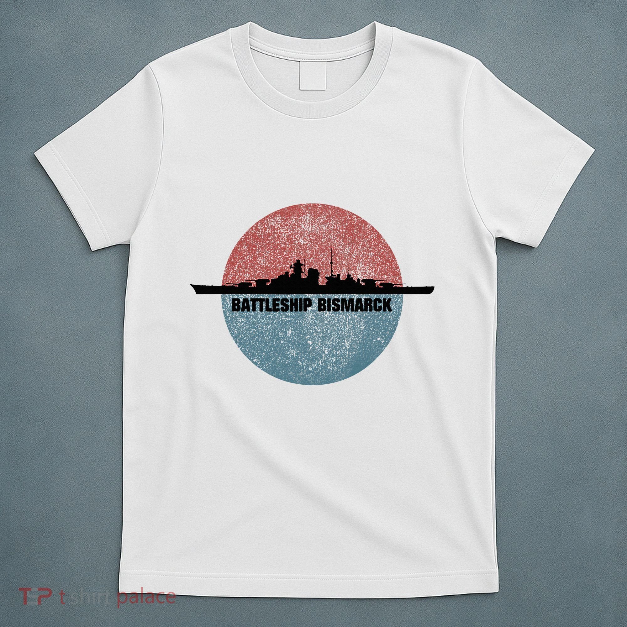 German Battleship Bismarck Ww2 Ship T-Shirt