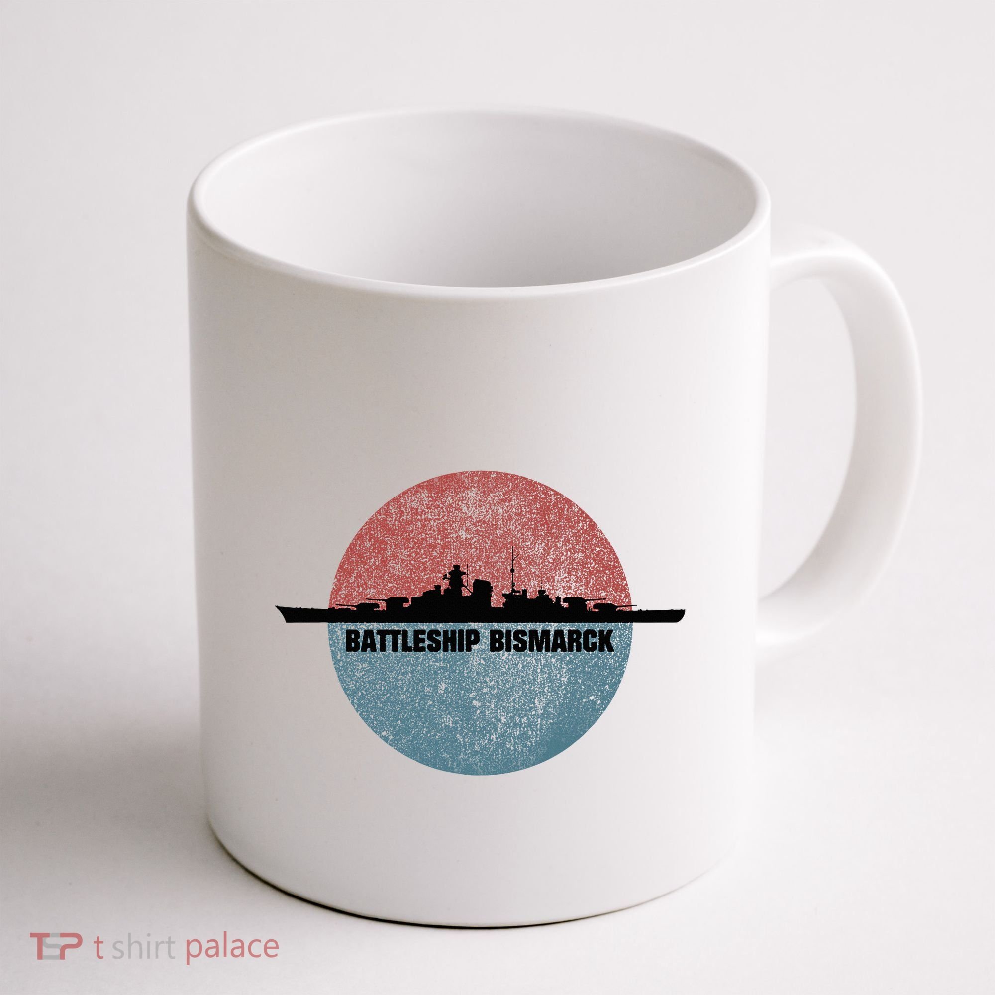 German Battleship Bismarck Ww2 Ship Coffee Mug