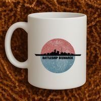 German Battleship Bismarck Ww2 Ship Coffee Mug thumb 2