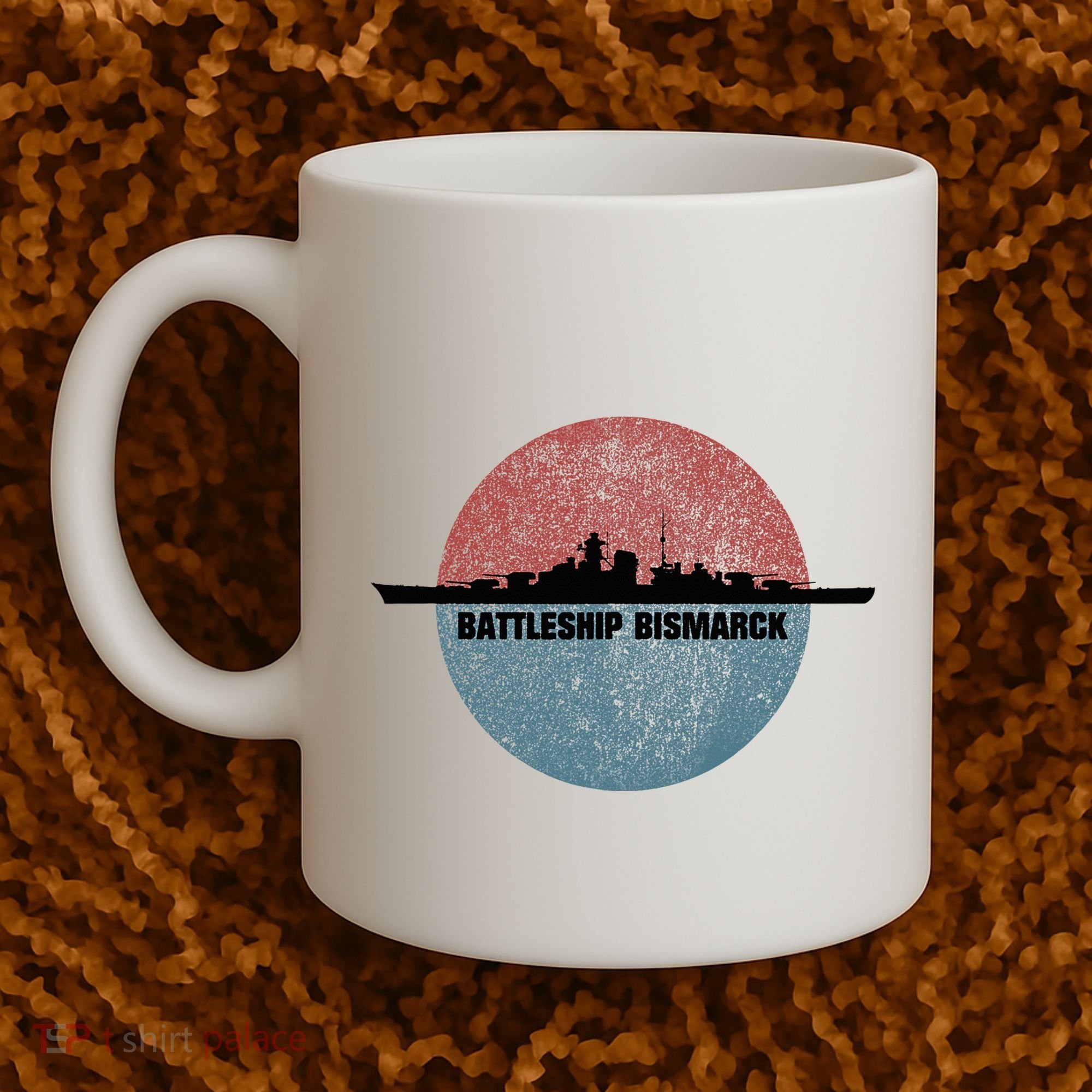 German Battleship Bismarck Ww2 Ship Coffee Mug