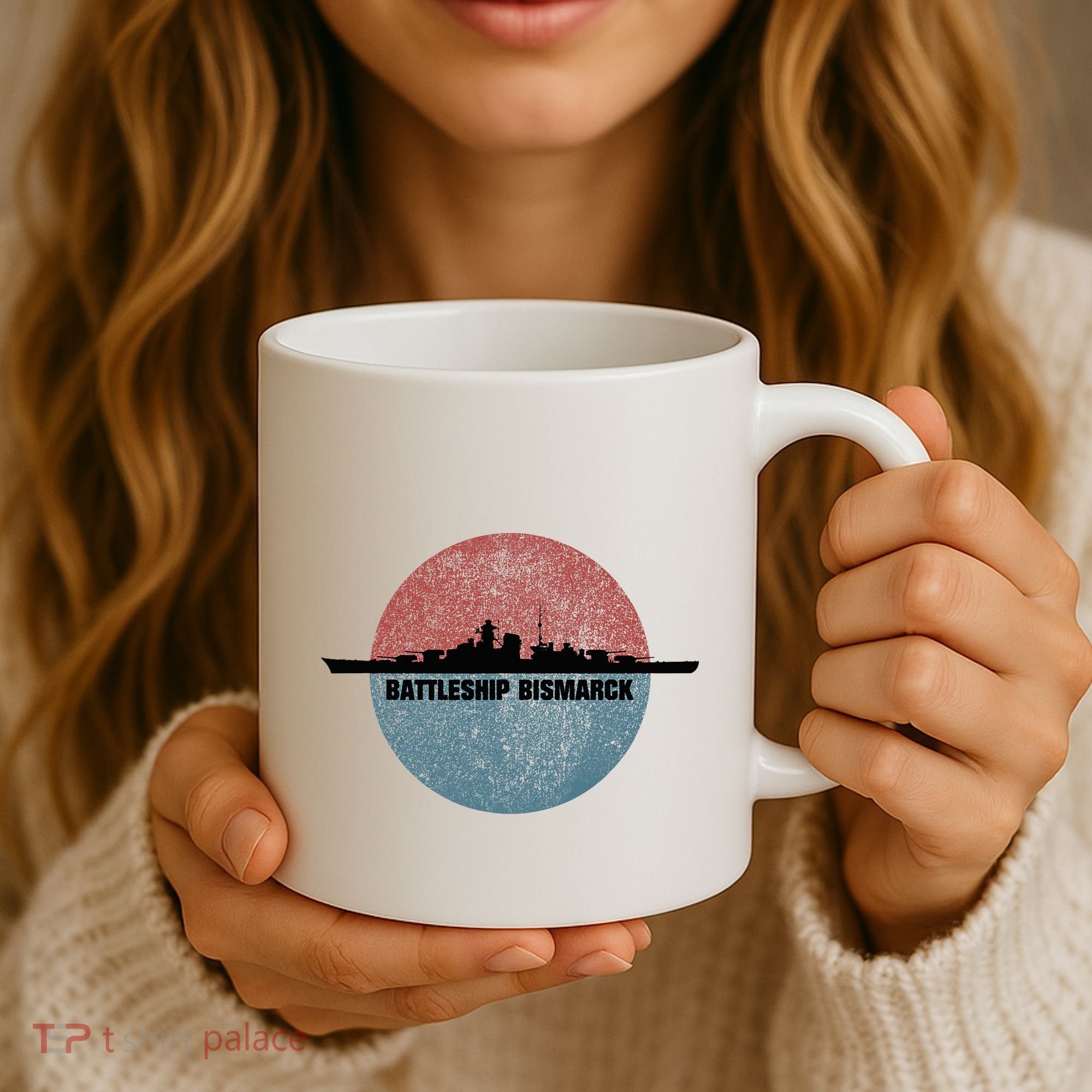 German Battleship Bismarck Ww2 Ship Coffee Mug