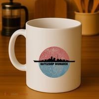 German Battleship Bismarck Ww2 Ship Coffee Mug thumb 4