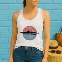 German Battleship Bismarck Ww2 Ship Women's Tank Top thumb 2